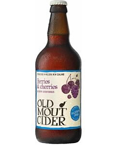 Old Mout Berries & Cherries 0% Alcohol-Free Cider 12 x 500ml Bottles