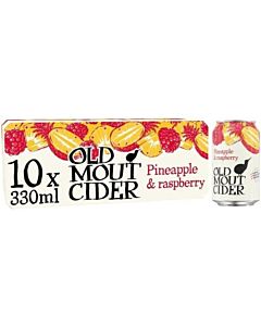 Old Mout Cider Pineapple & Raspberry 10 x 330ml Cans