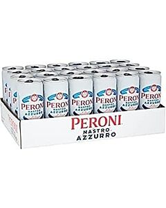 Peroni Nastro Azzurro Premium Lager 24x 440ml Cans