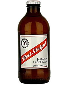 Red Stripe Jamaican Lager Beer 300ml (Pack of 24 x 300ml)