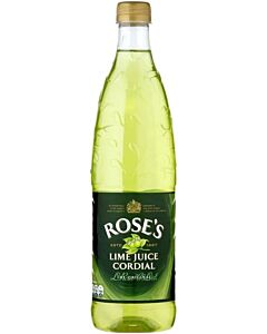 Rose's Lime Juice Cordial 6 x 1L