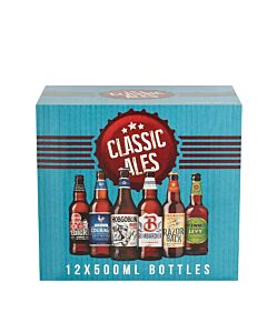 Marston’s Classic Assorted Ales Mixed Case 500ml Bottles (12 Pack )