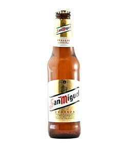 San Miguel - Premium Spanish Lager Beer Bottle - 24 x 330ml 