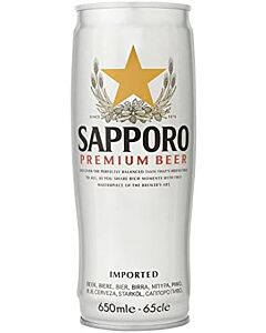 Sapporo Premium Lager 12x 650ml Cans