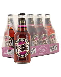 Shepherds Neame  Bishops Finger  English Ale - 8x500ml NRB Bottle Case