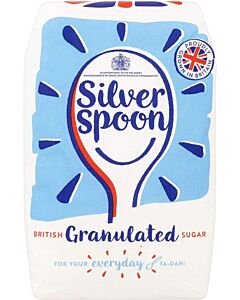 Silver Spoon Granulated Sugar - 15x1kg