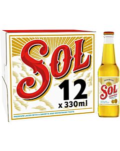 Sol Premium Lager 12x 330ml