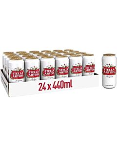 Stella Artois Premium Lager 24x 440ml Cans