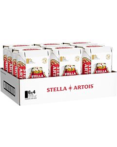 Stella Artois Premium Lager Beer Pint Cans 24 x 568 ml