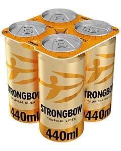 Strongbow Tropical Cider Can 24x 440ml