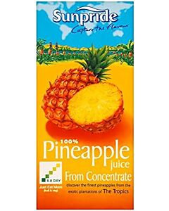 Sunpride Pineapple Juice 12x 1 Ltr