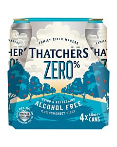 Thatchers Zero Alcohol Free  Cans  24x440ml