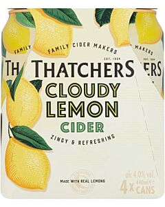 Thatchers Cloudy Lemon Cider 24 x 440ml Cans