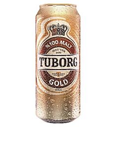 Tuborg Gold Premium Malt Lager 24 x 500ml cans