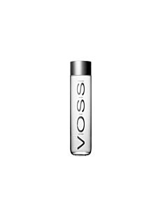 Voss Sparkling Water Glass Bottles 24 x 375ml