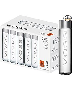 Voss Water Still Glass bottles (375ml) Pack of 24
