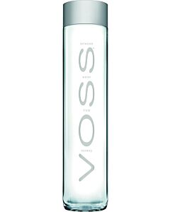 Voss Artesian Sparkling Water Bottles 800 ml (Pack of 12)
