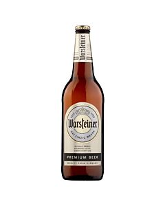 Warsteiner Premium German Lager Beer Bottle 12x 660ml