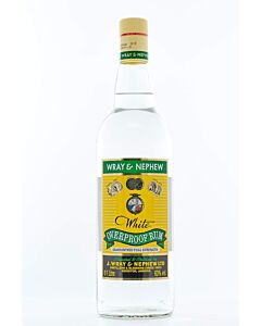 Wray and Nephew Rum 63% ABV - White Overproof Jamaica Rum 1L