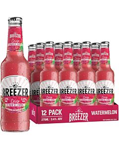 Bacardi Breezer Crisp Watermelon 12 x 275ml