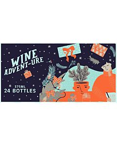Wine Advent Calendar 24 Imported Bottles Variety - 24 x 375ml