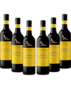 Wolf Blass Yellow Label Cabernet Sauvignon Red Wine, 6 x 75cl