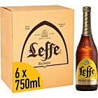 Leffe Blonde Beer 6x 750ml