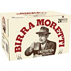 Birra Moretti Premium Lager Beer Bottle 24x 330ml