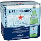 San Pellegrino Sparkling Natural Mineral Water Glass 12x750ml