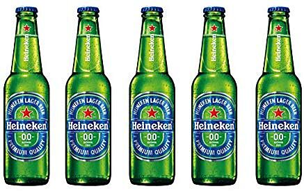 Heineken 0.0% Alcohol Free Beer 24x 330ml