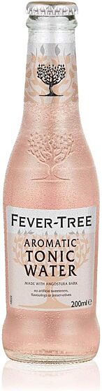 Fever Tree Aromatic Tonic Water - 24 x 200ml Bottles