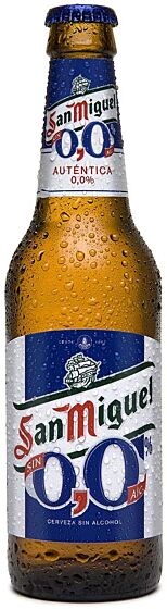 San Miguel 0% Alcohol Free Lager (24 x 330ml Bottles) 