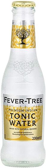  Fever Tree Indian Tonic Water bottles 24 x 200ml