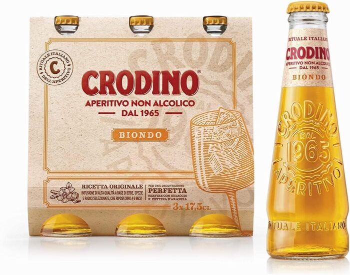 Crodino Non-Alcoholic Aperitivo 24x 175ml