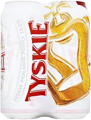 Tyskie Polish Lager beer 24 x 500ml
