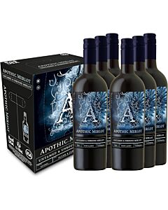 Apothic Merlot Red Wine 6 X 75cl