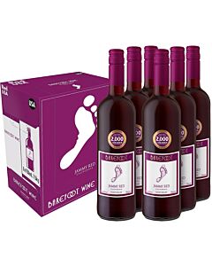 Barefoot Jammy Red Wine 6 x 75cl
