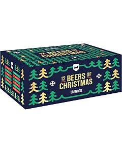 BrewDog Beers of Christmas Festive Variety Pack, 12 x 330ml