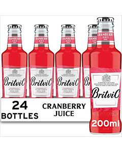 Britvic Cranberry Juice - Expertly Blended Drink - Pack of 24 x 200ml
Visit the Britvic Store