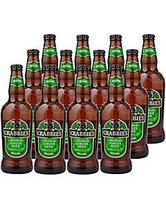 Crabbies Original Ginger Beer 12x500ml