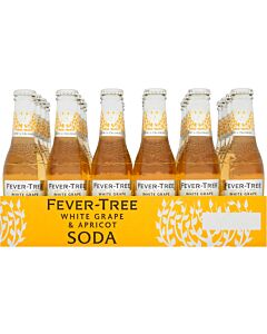 Fever Tree White Grape and Apricot Soda/Case of 24x20cl
