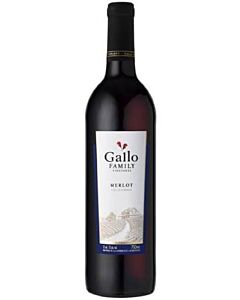 Gallo Family Vineyards Merlot Red Wine 6 X 75cl