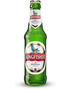 Kingfisher - Premium Indian Lager Beer Bottle - 24 x 330 ml 
