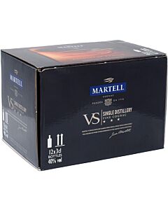 Martell VS Cognac 3cl Miniature - 12 Pack
