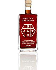 Roots Rakomelo Honey Flavoured 100% natural  Greek liqueur - 70cl