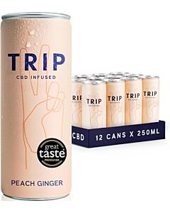 TRIP Peach & Ginger Infused Drink 12 x 250ml