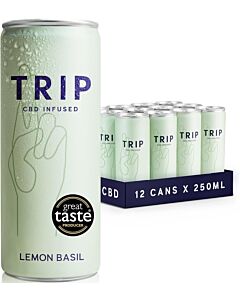 TRIP Lemon & Basil Infused Drink 12 x 250ml