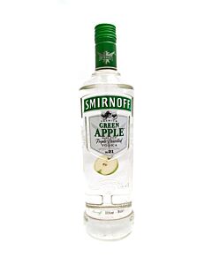 Smirnoff - Green Apple Flavoured Vodka - 70cl - 37.5% ABV