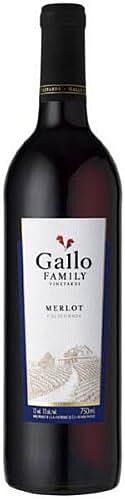 Gallo Family Vineyards Merlot Red Wine 6 X 75cl