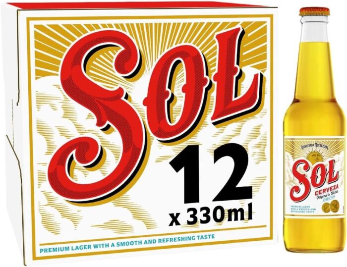 Sol Premium Lager 12x 330ml
